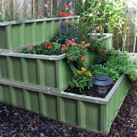 metal box plantersseating|metal planter boxes outdoor.